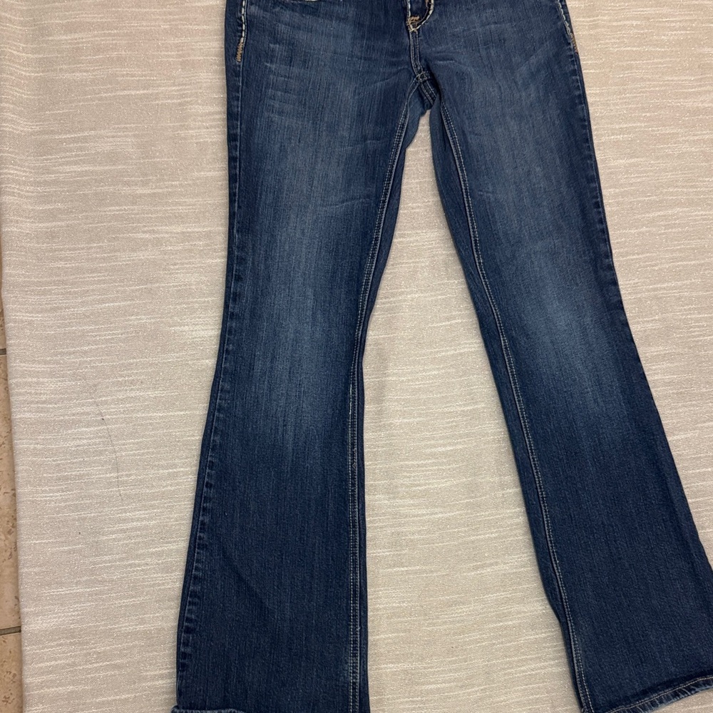 Vanity Dark Blue Flare Jeans